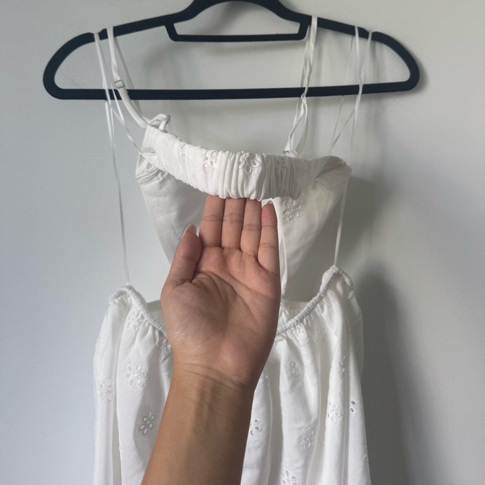 Hello Molly My Escape Mini Dress in White - Size M - Picture 7 of 14